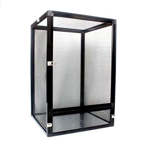 Insektenfütterungsbox, Holzmaserung, Reptilien-Schildkröten-Lebensraum, Reptilienkäfig, Futterhaus, transparente Lebensräume für Eidechsen, Amphibien Insektenfütterungsbox, Holzmaserung, Reptilien-Schildkröten-Lebensraum, Reptilienkäfig, Futterhaus, transparente Lebensräume für Eidechsen, Amphibien von BGFYUSF