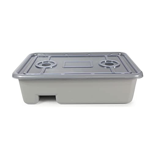 Schildkrötenbecken Schildkrötenbecken mit Trockentisch Zucht Spezialfischbecken Brasilien Schildkrötenbox Zuchtschildkrötenbox Villa Zuchtbecken Kleines großes Haushaltsreptilienterrarium (M) von BGFYUSF