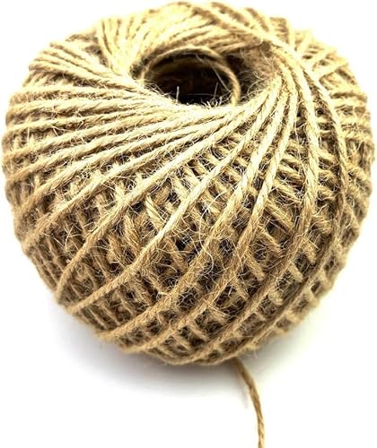 Kratzbaum für Katzen, natürliche Jute-Schnur, Hanfseil für Katzenkratzbaum, Klettergerüst, Kratzbaum, Ersatzseil, 3 Sets, 2 mm, 100 m (2 mm, 100 m) von BHFDUBUAAAXXXXUF