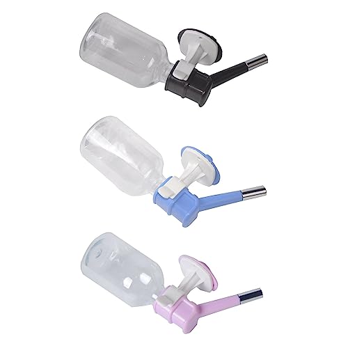 BHFYOB Bird Water Bottle Automatic Water Feeder Automatic Pet Water Dispenser Dog Drinking Bottle For Cage von BHFYOB