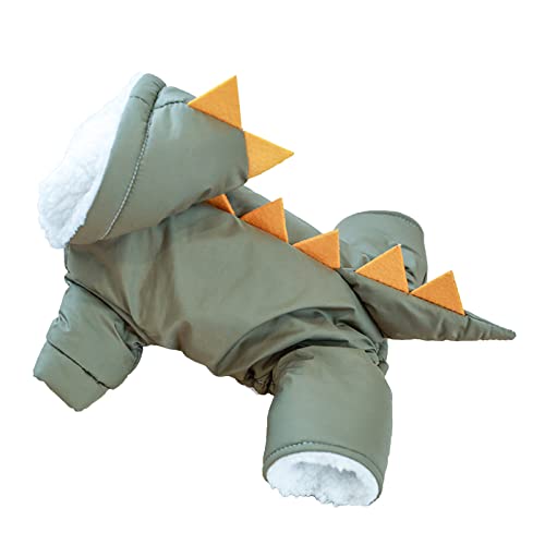 BHFYOB Dinosaurier-Hundekostüm, Hundemantel mit Kapuze, Hunde-Overall, Wintermantel, Kapuzenpullover, Hunde-Overall, Kostüm, Hundekleidung BHFYOB Dinosaurier-Hundekostüm, Hundemantel mit Kapuze, Hunde-Overall, Wintermantel, Kapuzenpullover, Hunde-Overall, Kostüm, Hundekleidung von BHFYOB