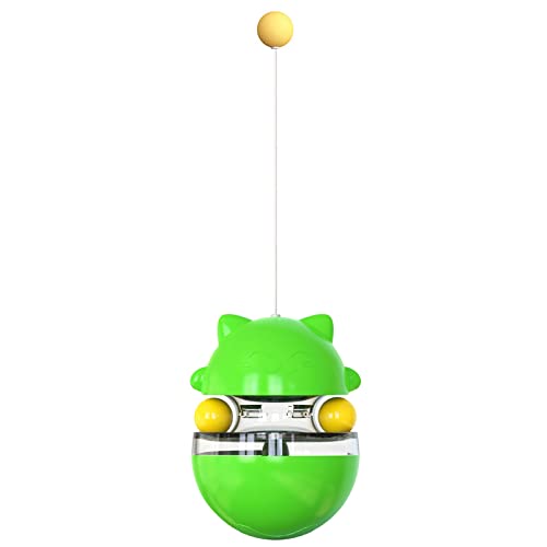 BHFYOB Katzen-Jagdglocke, Spielzeug, bunt, sturzsicher, Federbahn, Haustier-Spielzubehör für den Innenbereich, langweiliges necken BHFYOB Katzen-Jagdglocke, Spielzeug, bunt, sturzsicher, Federbahn, Haustier-Spielzubehör für den Innenbereich, langweiliges necken von BHFYOB