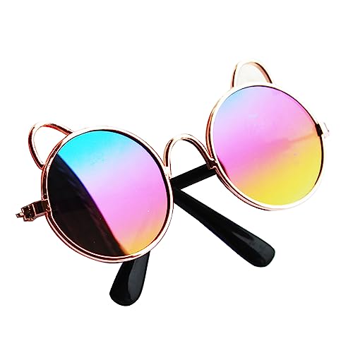 BHFYOB Katzenbrille, UV-Schutz, Hundesonnenbrille, Katzen-Sonnenbrille, Haustierbrille, Fotobrille, Haustierbrille, Haustier-Sonnenbrille BHFYOB Katzenbrille, UV-Schutz, Hundesonnenbrille, Katzen-Sonnenbrille, Haustierbrille, Fotobrille, Haustierbrille, Haustier-Sonnenbrille von BHFYOB