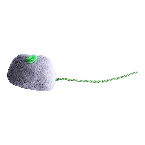 BHFYOB Katzenmäuse, Spielzeug für Katzen, Jagd, Tierspielzeug, Interaktion, Plüschmaus, Katzenminze, Simulationsmäuse für Katzenjagd, 10 Stück BHFYOB Katzenmäuse, Spielzeug für Katzen, Jagd, Tierspielzeug, Interaktion, Plüschmaus, Katzenminze, Simulationsmäuse für Katzenjagd, 10 Stück von BHFYOB