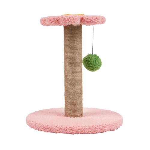 BHFYOB Kratzbaum für Kätzchen, hübscher pelziger Anhänger, Sisalseilpfosten, Zahnreinigung, Katzenkauspielzeug, Geschenk für den Innenbereich BHFYOB Kratzbaum für Kätzchen, hübscher pelziger Anhänger, Sisalseilpfosten, Zahnreinigung, Katzenkauspielzeug, Geschenk für den Innenbereich von BHFYOB