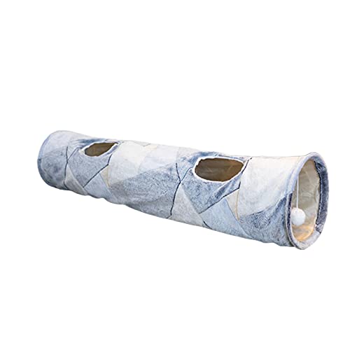 BHFYOB Zusammenklappbarer Meerschweinchentunnel, leuchtend, für den Innenbereich, gelangweiltes Meerschweinchen-Haustierspielzeug mit Blickloch, interaktives Spielzeug BHFYOB Zusammenklappbarer Meerschweinchentunnel, leuchtend, für den Innenbereich, gelangweiltes Meerschweinchen-Haustierspielzeug mit Blickloch, interaktives Spielzeug von BHFYOB