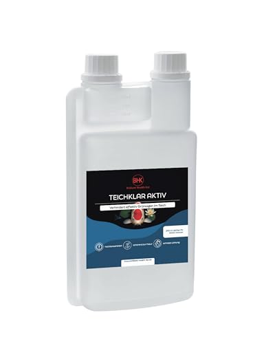 BHK - Teichklar Aktiv 250ml – schnelle Wirkung gegen trübes Wasser – Teichklar für Gartenteich & Koiteich – bindet Schwebstoffe – für 5.000L Teichwasser BHK - Teichklar Aktiv 250ml – schnelle Wirkung gegen trübes Wasser – Teichklar für Gartenteich & Koiteich – bindet Schwebstoffe – für 5.000L Teichwasser von BHK