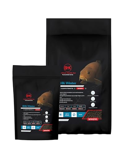 BHK - Winter 25kg 5mm Koi Futter Winter – Sinkfutter – Schwimmblasenfreundlich – Ab 8 °C – Made in Germany BHK - Winter 25kg 5mm Koi Futter Winter – Sinkfutter – Schwimmblasenfreundlich – Ab 8 °C – Made in Germany von BHK