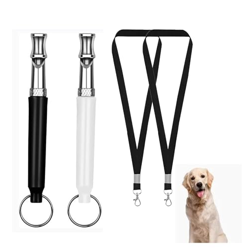 2 Stück Hundepfeife RüTter Rückruf,Erziehungshilfen für Hunde,Anti-Bell-Hundepfeife,Dog Whistle,Hundepfeifen Trainingspfeife,Haustiere Hochfrequenz Bellen,Training Pfeifen,for Hundetraining (Weiß) 2 Stück Hundepfeife RüTter Rückruf,Erziehungshilfen für Hunde,Anti-Bell-Hundepfeife,Dog Whistle,Hundepfeifen Trainingspfeife,Haustiere Hochfrequenz Bellen,Training Pfeifen,for Hundetraining (Weiß) von BIBITI