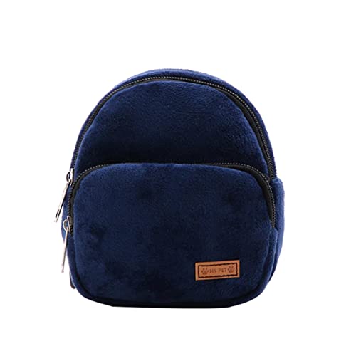 BICHONG Niedlicher, langlebiger Nylon-Haustier-Rucksack für kleine, mittelgroße Hunde, praktisch, tragbar, große Kapazität, Hunde-Snack-Tasche BICHONG Niedlicher, langlebiger Nylon-Haustier-Rucksack für kleine, mittelgroße Hunde, praktisch, tragbar, große Kapazität, Hunde-Snack-Tasche von BICHONG