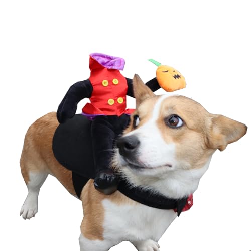 BICI Halloween Kostüm Hundekostüm Halloween Halloween Haustier Cosplay Party Anzug Kostüme Für Hunde Haustier Cosplay Spielzeug Blutiges Hundekostüm Für Lustiges Haustierkostüm (L) von BICI