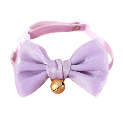 Hundehalsband mit Glöckchen, niedliche Schleife, verstellbar, für kleine/mittelgroße Hunde, Jungen/Mädchen, Welpen Hundehalsband mit Glöckchen, niedliche Schleife, verstellbar, für kleine/mittelgroße Hunde, Jungen/Mädchen, Welpen von BIECWIAY