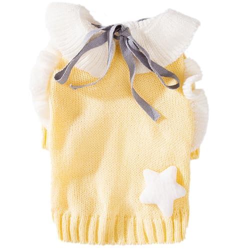 Süßer Winter-Hundepullover, dicke Hundekleidung für kleine, mittelgroße Hunde, Mädchen, warme Kleidung, kaltes Wetter, Mantel, Welpen Süßer Winter-Hundepullover, dicke Hundekleidung für kleine, mittelgroße Hunde, Mädchen, warme Kleidung, kaltes Wetter, Mantel, Welpen von BIECWIAY