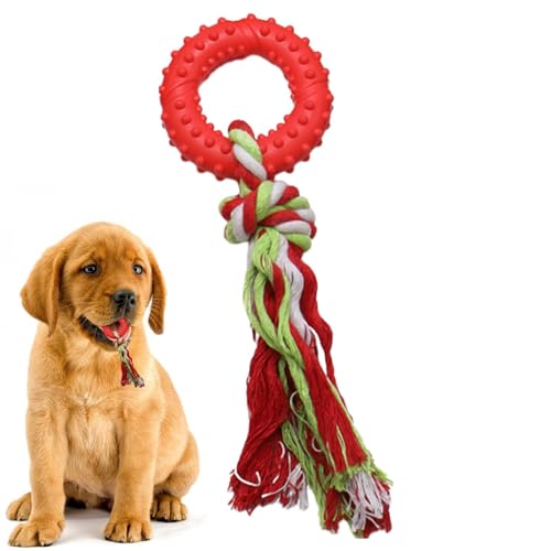 BIGUD Hundeseilspielzeug - Mundpflege-Seil-Hundespielzeug | Langlebiges Haustierspielzeug, Welpenspielzeug in Lebensmittelqualität zum Spielen, Training, für Haustiere von BIGUD