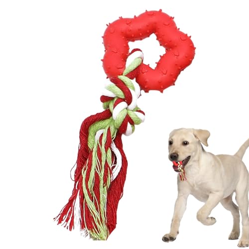BIGUD Seil-Kauspielzeug, Mundpflege-Kauspielzeug für Welpen, Weiches Hundespielzeug, zahnendes Haustierspielzeug, Welpenspielzeug in Lebensmittelqualität für Hunde, Welpen, zum Spielen von BIGUD