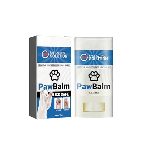 BIGULA Feuchtigkeitscreme für Haustiere, Pfotenpflege, Fußfeuchtigkeitscreme, feuchtigkeitsspendender Balsam für Hunde, Katzen, Haustierpfotenschutz, Fußbalsam, Haustierzubehör BIGULA Feuchtigkeitscreme für Haustiere, Pfotenpflege, Fußfeuchtigkeitscreme, feuchtigkeitsspendender Balsam für Hunde, Katzen, Haustierpfotenschutz, Fußbalsam, Haustierzubehör von BIGULA