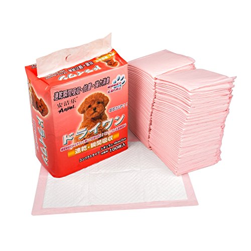 BIGWING Style Puppy Pads Trainingsunterlagen für Welpen (100, pink) von BIGWING Style