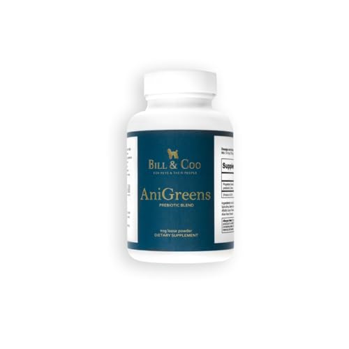 BILL & COO Anigreens (90g) - für Haustiere, Durchdacht Formuliert mit Speziellen Ballaststoffen für die Verdauung und das Allgemeine Gleichgewicht des Darms von BILL & COO