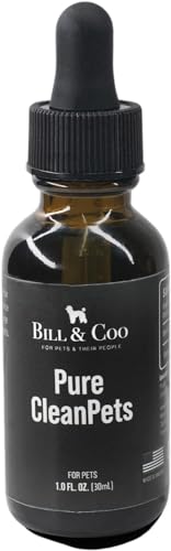 BILL & COO Pure CLEAN Pets (30ml) - Inspiriert von CleanSlate, Entwickelt für Haustiere zur Bekämpfung von Umweltgiften und Schwermetallen von BILL & COO