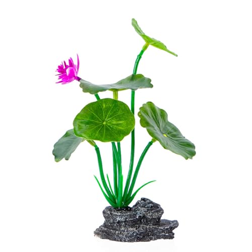 BINGGA Aquarien, Kunsthandwerk, künstliche Lotuspflanzen, Dekoration, Aquarien, Meereskunst-Dekorationen von BINGGA