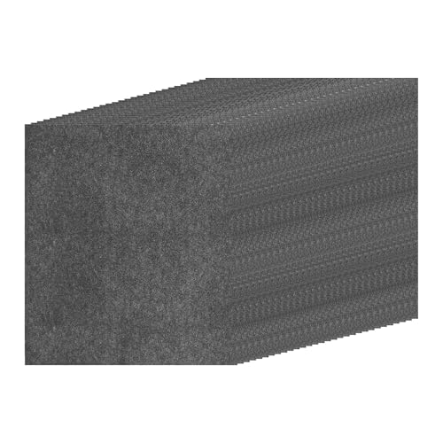 BINGGA Überwurfmatten für Papageien, Nymphensittiche, Aras, Vogelkäfige, zuschneidbar, 45,7 x 50,8 cm, 30 Stück von BINGGA