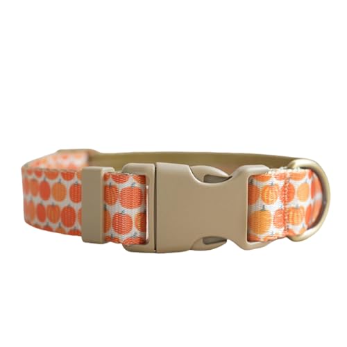 Hundehalsband mit weichem Kürbismuster, verstellbar, für Festival, Urlaub, Party, Requisiten, Katzen, Hals, Party, Haustierschmuck Hundehalsband mit weichem Kürbismuster, verstellbar, für Festival, Urlaub, Party, Requisiten, Katzen, Hals, Party, Haustierschmuck von BINGGA