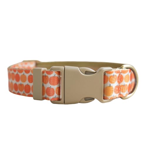 Hundehalsband mit weichem Kürbismuster, verstellbar, für Festival, Urlaub, Party, Requisiten, Katzen, Hals, Party, Haustierschmuck von BINGGA