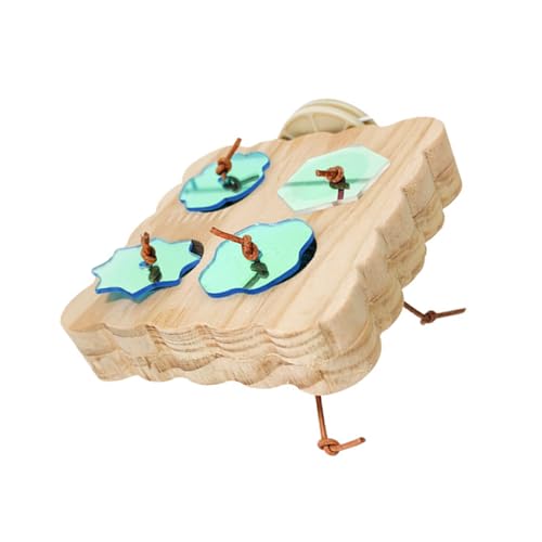 Papageien Futterplattform Kauen Bites Intelligenz Futterspender Naturholz Ständer für Papageien Lovebirds Papageien Futterplattform Kauen Bites Intelligenz Futterspender Naturholz Ständer für Papageien Lovebirds von BINGGA
