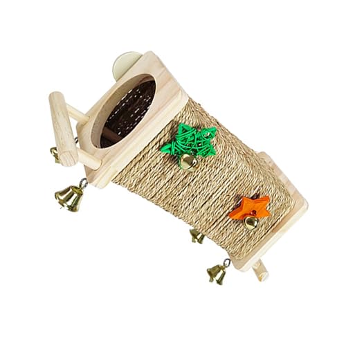 Vogelstange Schleifspielzeug Molar Kaustroh für Schnabel und Zahnpflege Kauspielzeug Tunnel Spielzeug Unterhaltung Vogelstange Schleifspielzeug Molar Kaustroh für Schnabel und Zahnpflege Kauspielzeug Tunnel Spielzeug Unterhaltung von BINGGA