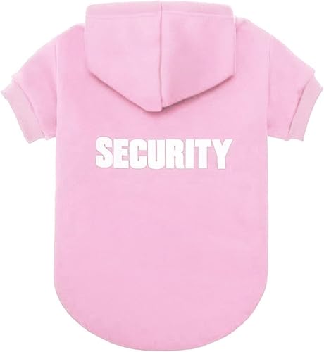 BINGPET Hunde-Kapuzenpullover für kaltes Wetter, weich gebürstetes Fleece, Haustierkleidung, Kapuzen-Sweatshirt für Hunde und Katzen, Rosa, Größe XL BINGPET Hunde-Kapuzenpullover für kaltes Wetter, weich gebürstetes Fleece, Haustierkleidung, Kapuzen-Sweatshirt für Hunde und Katzen, Rosa, Größe XL von BINGPET