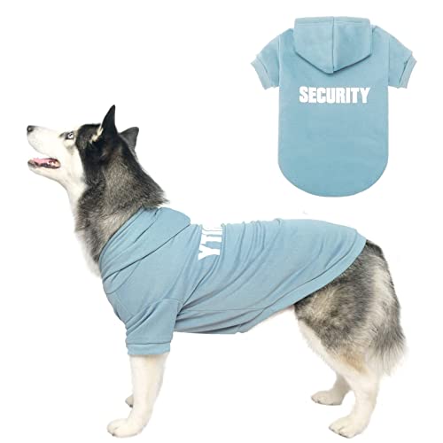 BINGPET Sicherheits-Hunde-Kapuzenpullover für kaltes Wetter, Hundemantel mit Kapuze für Hunde und Katzen von BINGPET