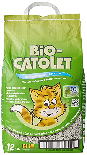 Bio Catolet Katzenstreu sanft und hygienisch, 12l von BIO-Catolet