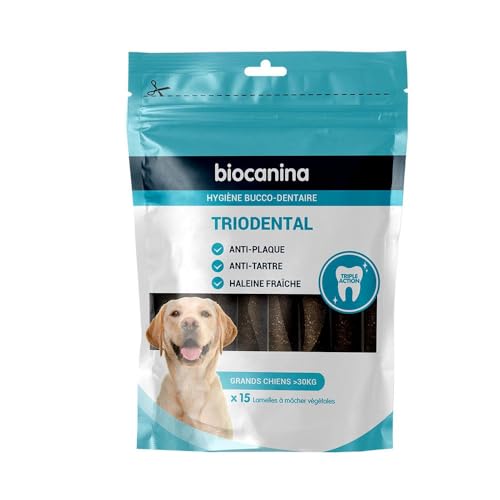 Biocanina Triodental Große Hunde, 15 Pflanzenlamellen Biocanina Triodental Große Hunde, 15 Pflanzenlamellen von BIOCANINA