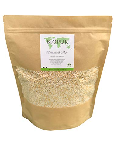 BIOPUR Tiernahrung Bio Amaranth-Pops 300g für Hunde und Katzen von BIOPUR Tiernahrung