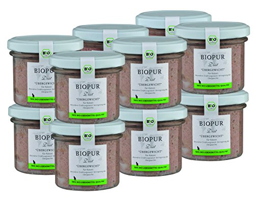 Bio Diät-Katzenfutter bei Übergewicht für Katzen 12x100g Bio Diät-Katzenfutter bei Übergewicht für Katzen 12x100g von BIOPUR Tiernahrung