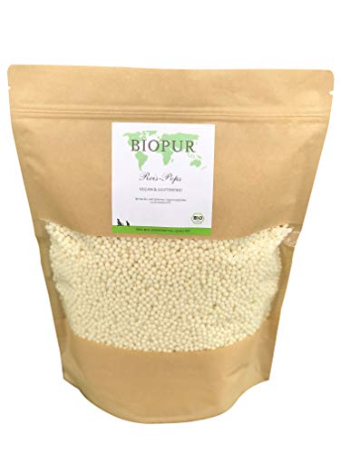 BIOPUR Tiernahrung Bio Reis-Pops 400g für Hunde und Katzen von BIOPUR Tiernahrung