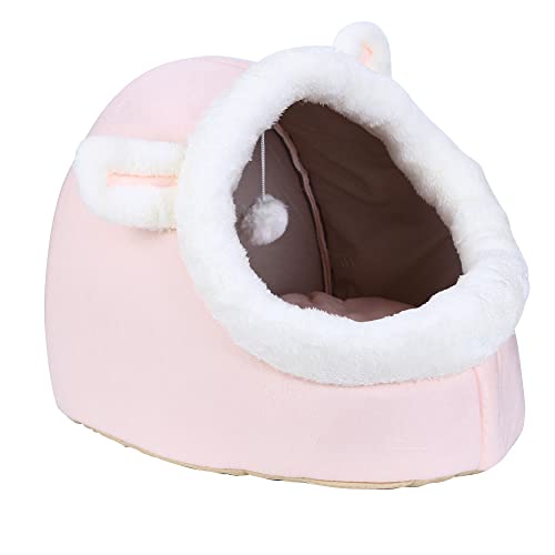 BIOSA Halbgeschlossenes Hundeschlafkissen, bequemes Katzennest, Mehrzweck-Winterwarmes Welpennestzelt for kleine Haustiere BIOSA Halbgeschlossenes Hundeschlafkissen, bequemes Katzennest, Mehrzweck-Winterwarmes Welpennestzelt for kleine Haustiere von BIOSA