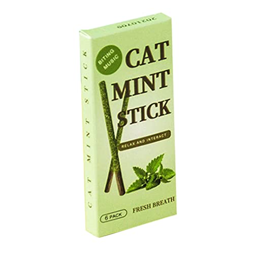BIOSA Natürlicher Katzenminze-/Gallen-Fruchtstab, Silvervine-Mischung, Kauspielzeug for Katzenmolaren, Kätzchen-Snack BIOSA Natürlicher Katzenminze-/Gallen-Fruchtstab, Silvervine-Mischung, Kauspielzeug for Katzenmolaren, Kätzchen-Snack von BIOSA