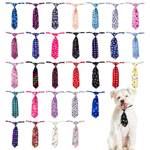 BIPY Hunde-Krawatten, Halsband, Fliege, verstellbar, Haustierpfoten-Druck, Halsbänder für kleine, mittelgroße und große Katzen, Party, Festival, Geburtstagsgeschenk, Hochzeit, Hundepflege-Zubehör BIPY Hunde-Krawatten, Halsband, Fliege, verstellbar, Haustierpfoten-Druck, Halsbänder für kleine, mittelgroße und große Katzen, Party, Festival, Geburtstagsgeschenk, Hochzeit, Hundepflege-Zubehör von BIPY