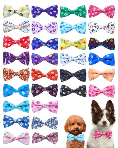 BIPY Hundehalsband, große Fliegen, Fliegen, verstellbare Haustier-Anhänger für große, mittelgroße Hunde, Party, Festival, Geburtstagsgeschenk, Hochzeit, verschiedene Hunde, Pflegezubehör, 30 Stück BIPY Hundehalsband, große Fliegen, Fliegen, verstellbare Haustier-Anhänger für große, mittelgroße Hunde, Party, Festival, Geburtstagsgeschenk, Hochzeit, verschiedene Hunde, Pflegezubehör, 30 Stück von BIPY