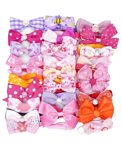 BIPY Hundehalsband-Fliegen, für Mädchen, Hunde, Fliegen, verstellbare Haustier-Anhänger für kleine, mittelgroße Welpen, Katzen, Kätzchen, weibliche Party, Festival, Geburtstagsgeschenk, Hochzeit, BIPY Hundehalsband-Fliegen, für Mädchen, Hunde, Fliegen, verstellbare Haustier-Anhänger für kleine, mittelgroße Welpen, Katzen, Kätzchen, weibliche Party, Festival, Geburtstagsgeschenk, Hochzeit, von BIPY
