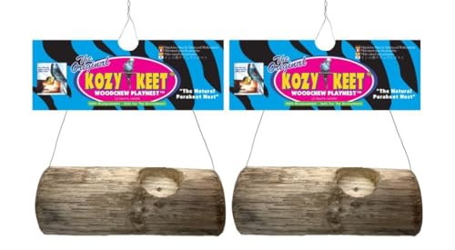Bird Kabob Kozy Keet Ganzheitliches Nest, 2 Stück Bird Kabob Kozy Keet Ganzheitliches Nest, 2 Stück von BIRD KABOB