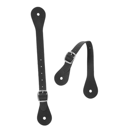 BIUDECO Sporenriemen-Set für den Reitsport 2-teilig oberschenkelhohe Schwarze Stiefelriemen Schnellverschluss-Schnallen für das Reiten BIUDECO Sporenriemen-Set für den Reitsport 2-teilig oberschenkelhohe Schwarze Stiefelriemen Schnellverschluss-Schnallen für das Reiten von BIUDECO