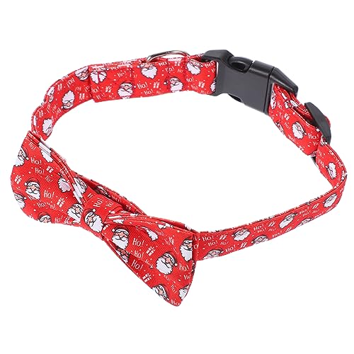 BIUDECO Stilvolles Haustierhalsband Katzenhalsband Mit Schleife Dekorativ Leicht Verstellbar Für Den Täglichen Gebrauch Für Weihnachtsfeiern von BIUDECO