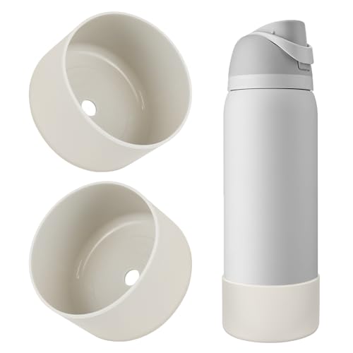 BKBY Silikon-Wasserflaschenkoffer, kompatibel mit Owala 680 ml, 907 ml, 1134 ml, schützende Anti-Kratz- und Dellenschutzhülle, kein Lärm, kompatibel mit FreeSip/Twist/Flip Edelstahl-Wasserflaschen, 2 BKBY Silikon-Wasserflaschenkoffer, kompatibel mit Owala 680 ml, 907 ml, 1134 ml, schützende Anti-Kratz- und Dellenschutzhülle, kein Lärm, kompatibel mit FreeSip/Twist/Flip Edelstahl-Wasserflaschen, 2 von BKBY