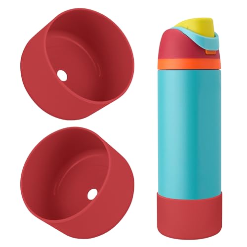 BKBY Silikon-Wasserflaschenkoffer, kompatibel mit Owala 680 ml, 907 ml, 1134 ml, schützende Anti-Kratz- und Dellenschutzhülle, kein Lärm, kompatibel mit FreeSip/Twist/Flip Edelstahl-Wasserflaschen, 2 BKBY Silikon-Wasserflaschenkoffer, kompatibel mit Owala 680 ml, 907 ml, 1134 ml, schützende Anti-Kratz- und Dellenschutzhülle, kein Lärm, kompatibel mit FreeSip/Twist/Flip Edelstahl-Wasserflaschen, 2 von BKBY