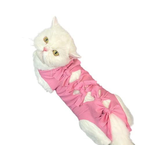 BKEPDY Katzenbody Nach Op Recovery Suit Katze Postoperative Katzenkleidung für Bauchwunden oder Hautkrankheiten E-Halsband Alternative für Katzen Hunde Soft Home Indoor Pet Kleidung BKEPDY Katzenbody Nach Op Recovery Suit Katze Postoperative Katzenkleidung für Bauchwunden oder Hautkrankheiten E-Halsband Alternative für Katzen Hunde Soft Home Indoor Pet Kleidung von BKEPDY