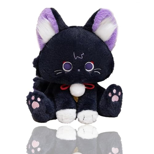 BKGBQAOW Genshin Katze, Charmant Und Einzigartiges Design, SüßEs Cartoon Katzenspielzeug, Weich Und Komfortabel, Lustig, Interaktive Unterhaltung von BKGBQAOW