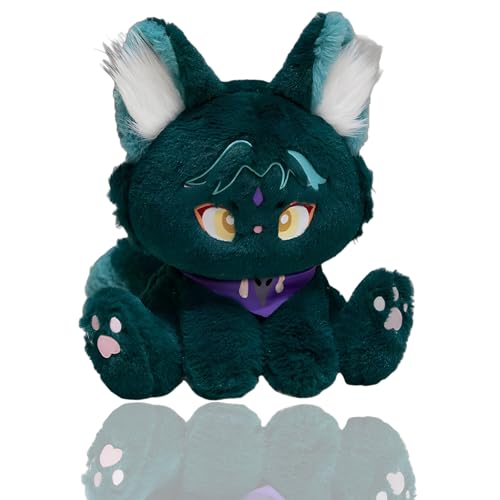 BKGBQAOW Genshin Katze, Charmant Und Einzigartiges Design, SüßEs Cartoon Katzenspielzeug, Weich Und Komfortabel, Lustig, Interaktive Unterhaltung von BKGBQAOW