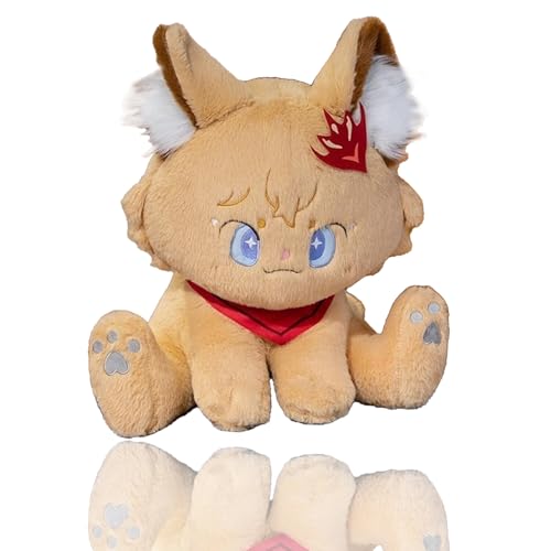BKGBQAOW Genshin Katze, Charmant Und Einzigartiges Design, SüßEs Cartoon Katzenspielzeug, Weich Und Komfortabel, Lustig, Interaktive Unterhaltung von BKGBQAOW